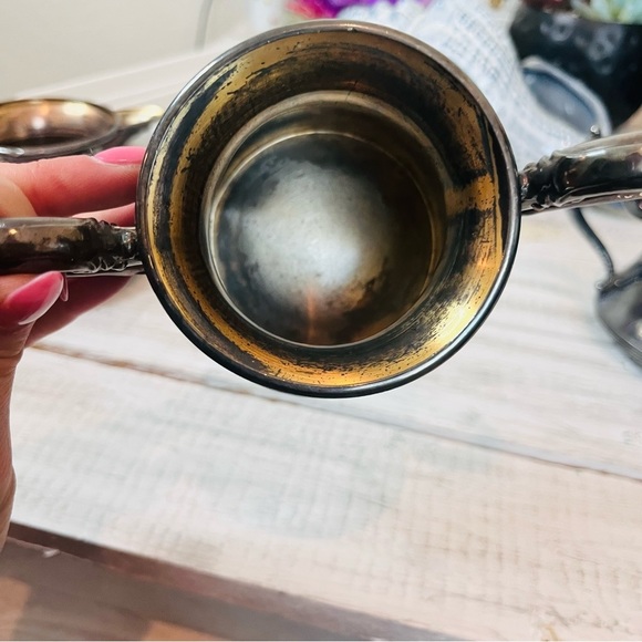 🌻5for25🌻 VTG SILVER SHEFFIELD PLATE TEAPOTS - Picture 6 of 12